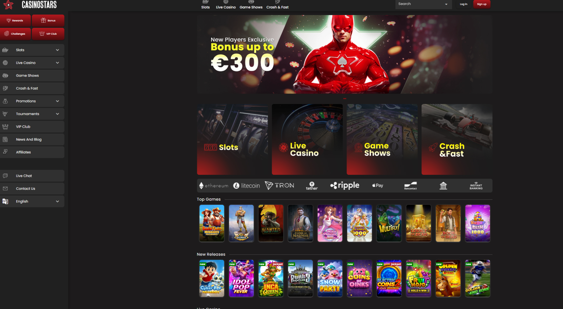 7. CasinoStar- Offerta casinò Payforit bilanciata